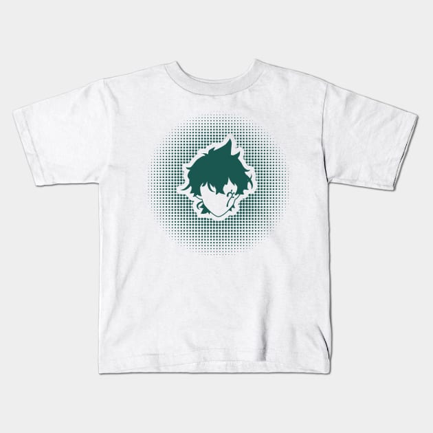 Minimal elf Yuno Kids T-Shirt by Ruxcel23